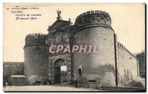 Cartes postales Toledo Puerta De Visagra