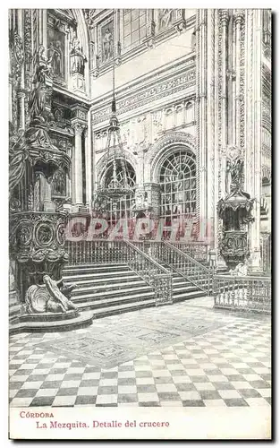 VINTAGE POSTCARD Cordoba Mezquita Packs up del Crucero�