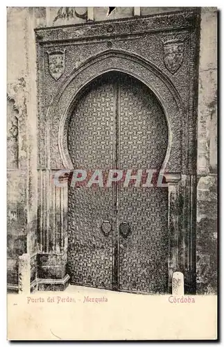 Ansichtskarte AK Cordoba La Mezquita Puerta del Perdon