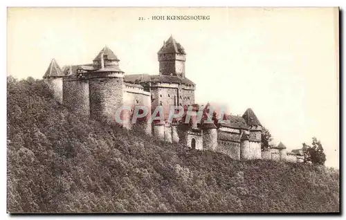 Ansichtskarte AK Hoh Koenigsbourg