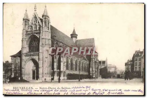 Cartes postales Bruxelles Notre Dame Du Sablon