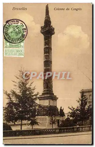 Ansichtskarte AK Bruxelles Colonne du Congres