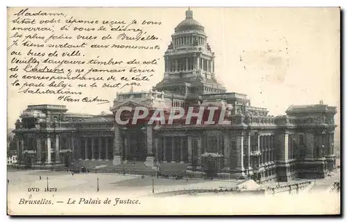 Cartes postales Bruxelles Le Palais de justice