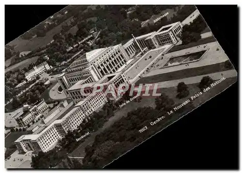 Cartes postales Geneve Le Nouveau Palais des Nations