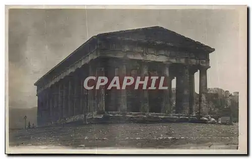 CARTE PHOTO Athenes Grece