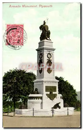 Cartes postales Armada Monument Plymouth