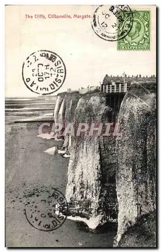 Cartes postales The Clifs Cliftonville Margate