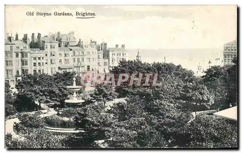 Cartes postales Old Steyne Gardens Brighton