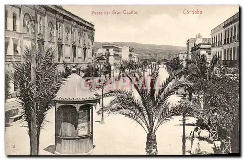 Cartes postales Cordoba Paseo del Gran Capitan