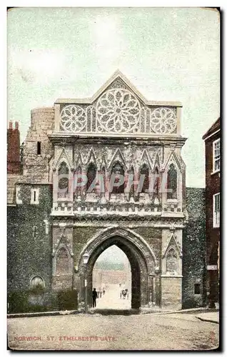Cartes postales Norwich St Ethelebert Gate