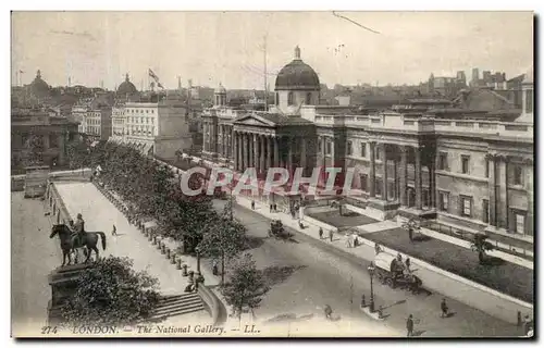 Cartes postales London The National Gallery