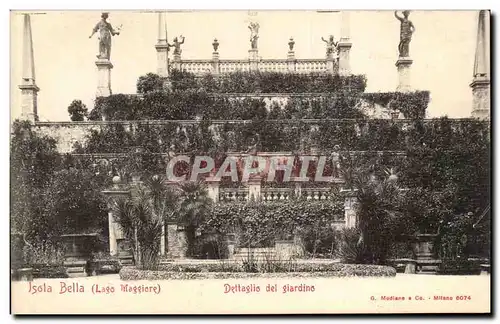 Cartes postales Isola Bella Dettaglio Del Giardino