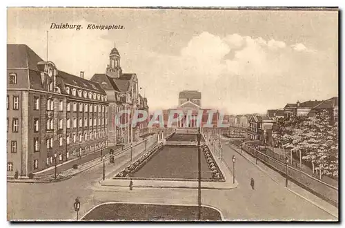 Cartes postales Duisburg Konigsplatz