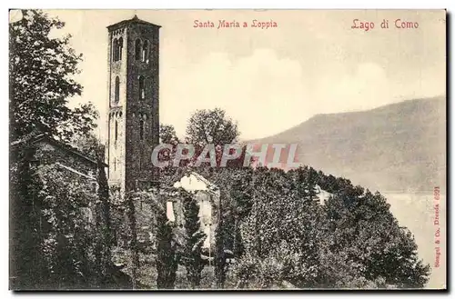 Cartes postales Lago Di Como Santa Maria a Loppia