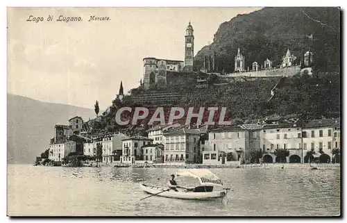 Ansichtskarte AK Lago Di Lugano Marcote