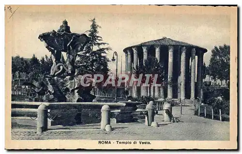 Cartes postales Roma Tempio Di Vesta