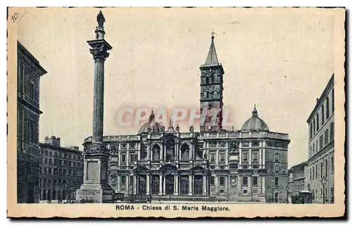 Cartes postales Roma Chiesa Di S Maria Magglore