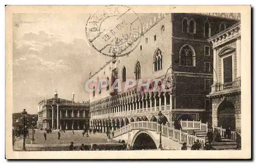 Cartes postales Venezia Molo Col Palazzo Ducale