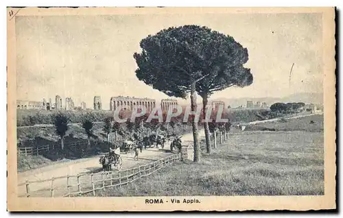 Cartes postales Roma Via Appia