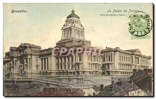 Cartes postales Bruxelles Le Palais De Justice