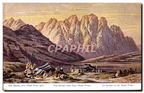 Cartes postales The serbal Seen From Wadi Firan