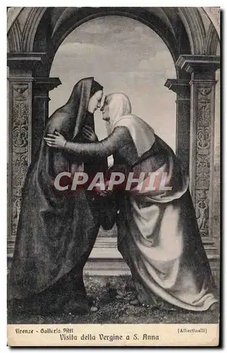 Ansichtskarte AK Visita della Vergine a S Anna Firenze