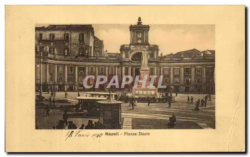 Cartes postales Napoll Piazza Dante