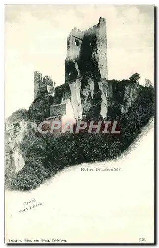 Cartes postales Rulne Drachenfels