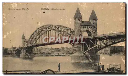 Cartes postales Bonn Rheinbrocke
