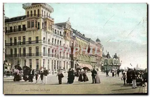 Cartes postales Ostende La Digue