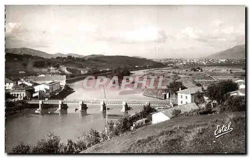 Cartes postales moderne Behobie Frontiere franco espagnole La Bidassoa