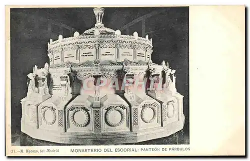 Ansichtskarte AK Monasterio Del Escorial Panteon De Parbulos