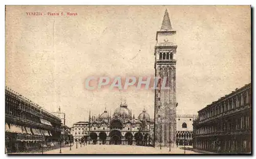 Cartes postales Venezia Plazza Marco