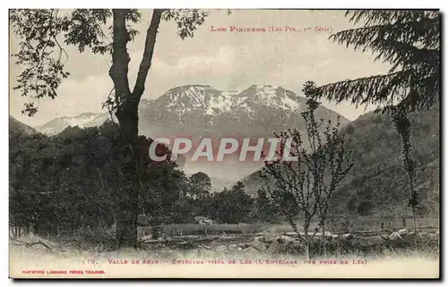 Cartes postales Valle De Aran Entecada Vista De Les