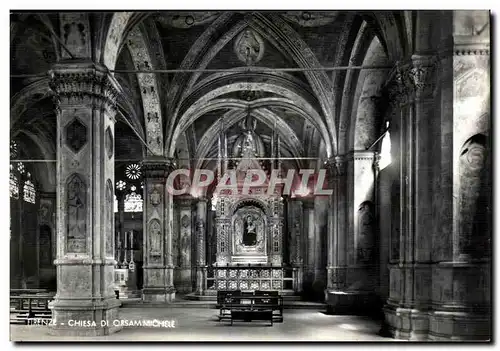 Cartes postales moderne Firenze Chiesa Orsammicheie