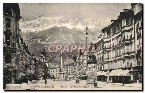 Cartes postales Innsbruck Maria Theresientstrasse