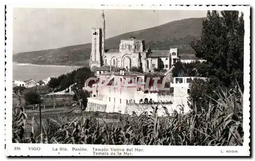 Cartes postales Vigo La Ria Panjon Temple Votivo Del Mar