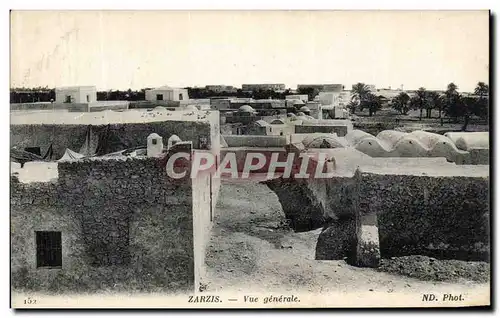 Cartes postales Zarzis Vue Generale Tunisie