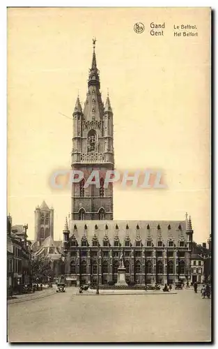 Cartes postales Gand Le Beffroi