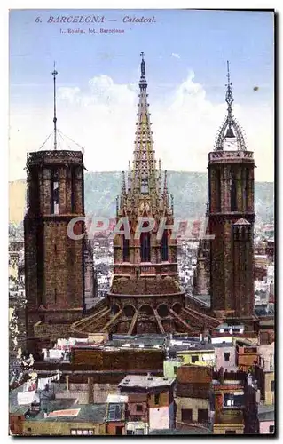 Cartes postales Barcelona Catedral