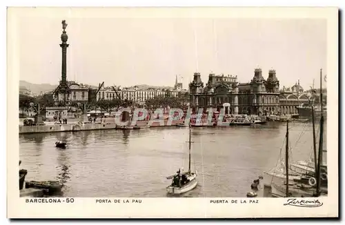 Cartes postales Barcelona Porta De la Pau