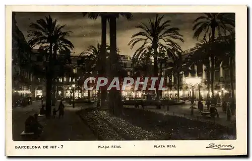 Cartes postales Barcelona De Mit Plaza Real