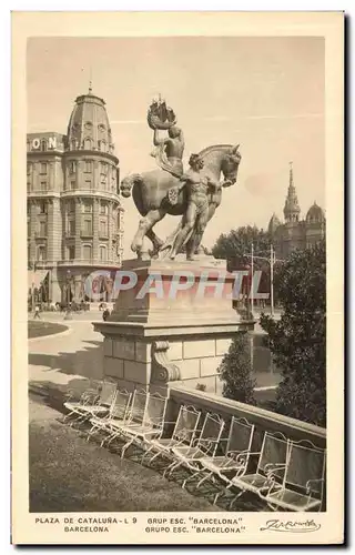 Cartes postales Barcelona Grupo Esc Barcelona