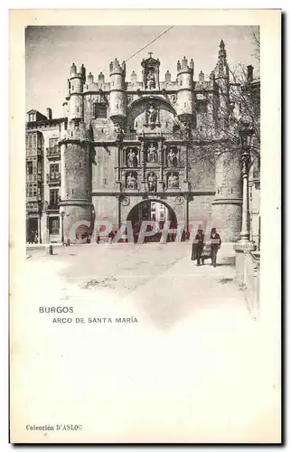 Cartes postales Burgos Arco De Santa Maria