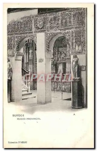 Cartes postales Burgos Museo Provincial