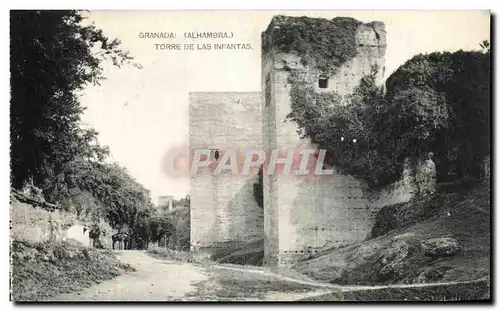 Cartes postales Granada Torre De Las Infantas