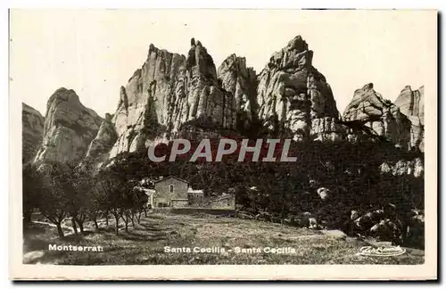 Cartes postales Montserrat Santa Cecilia