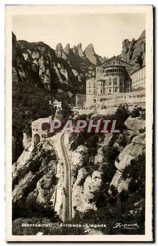 Cartes postales Montserrat Arribada Liegada