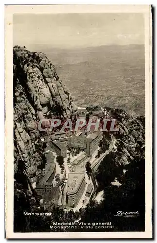 Cartes postales Montserrat Monestir Vista General