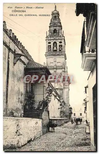 Cartes postales Cordoba Calle Del Cardenal Herrero